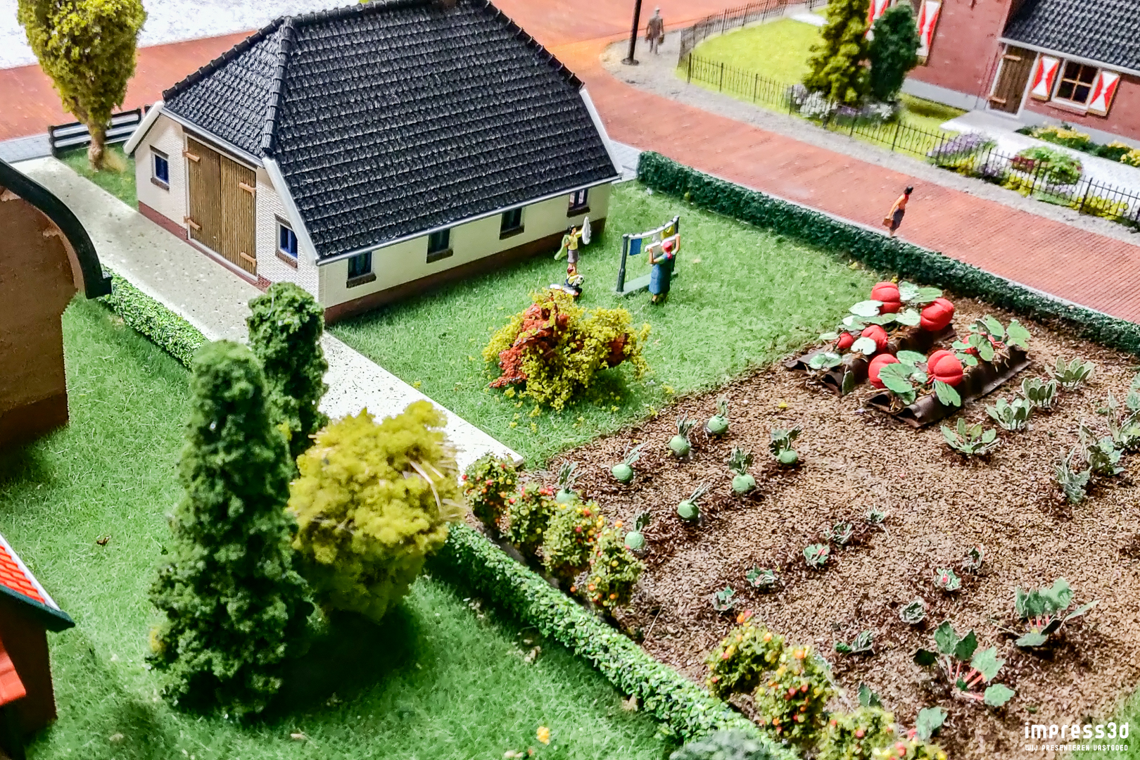 Maquette Ermelo, de moestuin