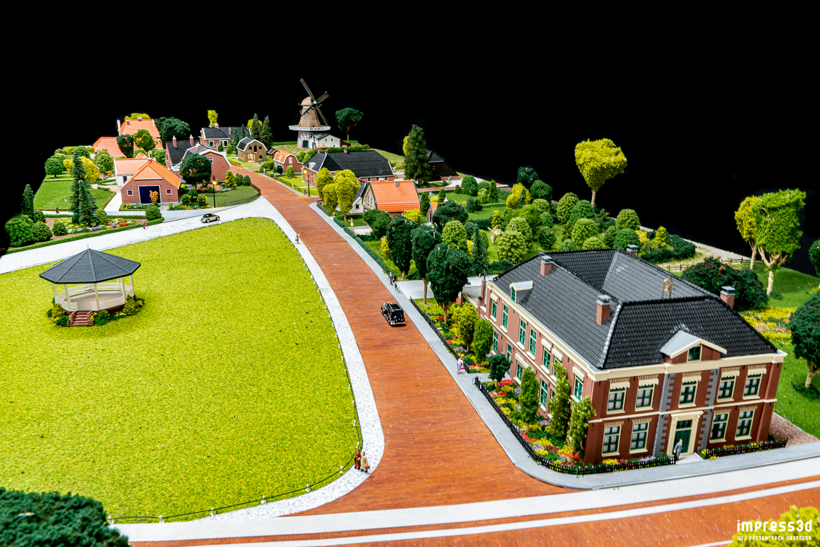Diorama Ermelo jaren '40