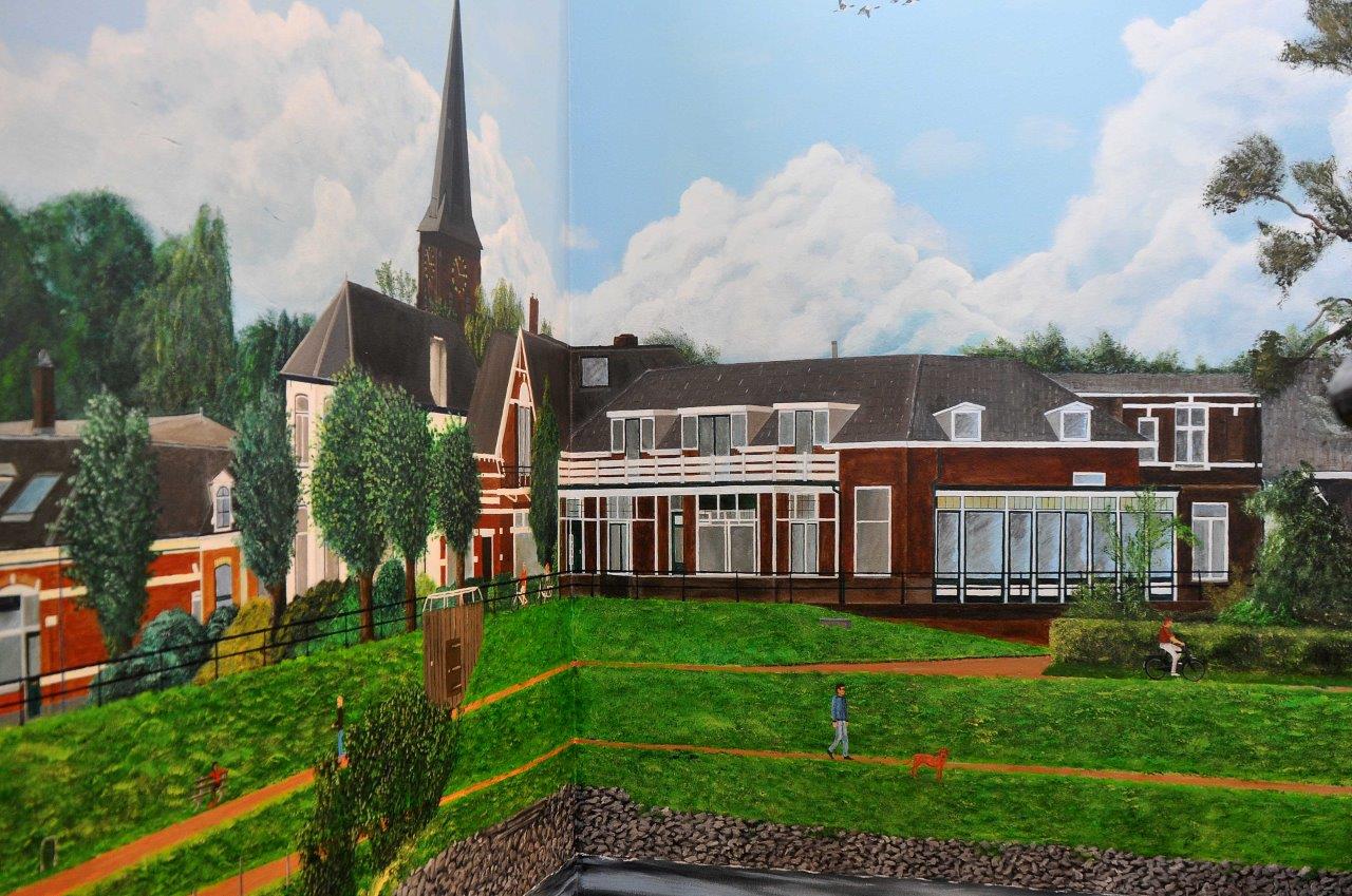 Dorpgezicht Dieren, hoek bij trap naar boven
