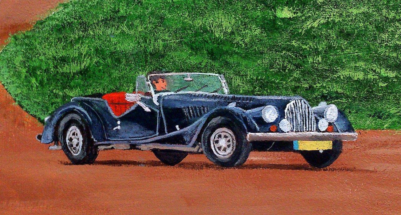 Dorpgezicht Dieren, oldtimer
