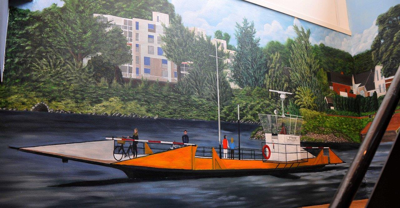 Dorpgezicht Dieren, pontje van Dieren