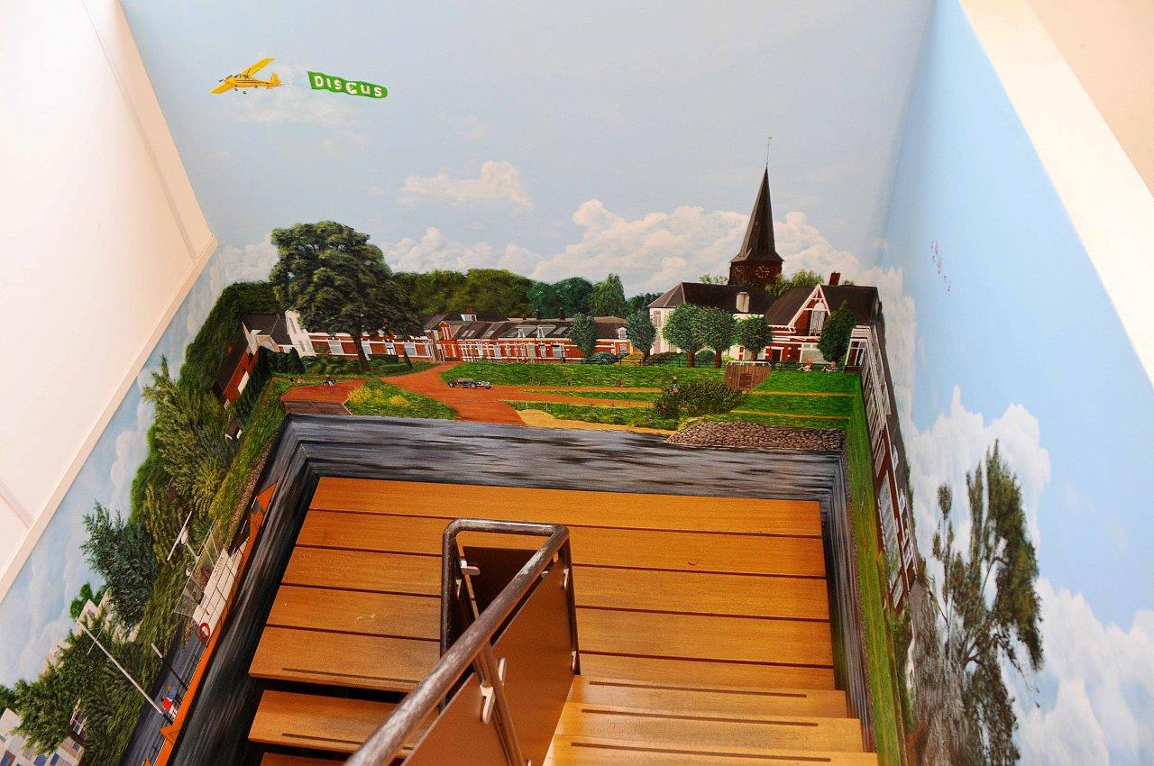 Dorpgezicht Dieren, totaalplaatje vanaf boven